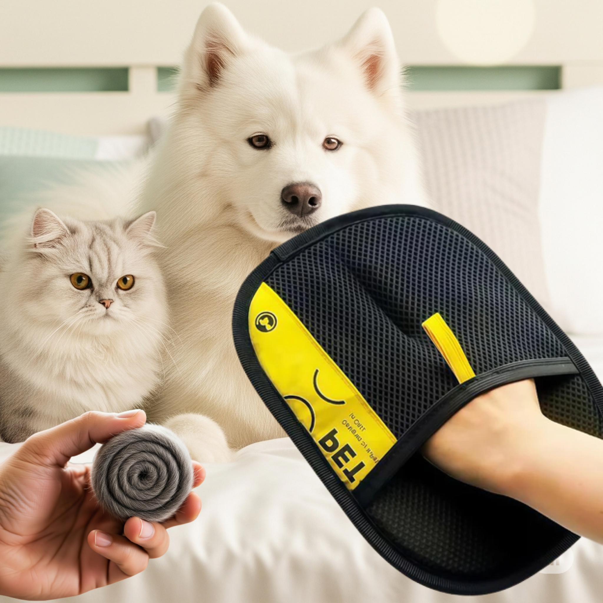 Fur Sweeper Pro - Pet Hair Removing Gloves
